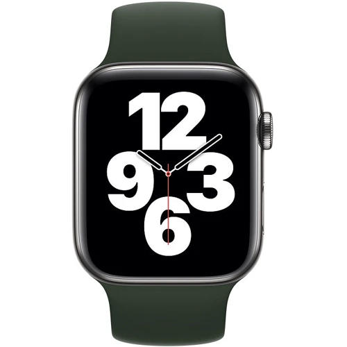 Аксесуар для Watch Apple Solo Loop Cyprus Green Size 9 (MYWN2) for Apple Watch 42 / 44mm: Сумісність Apple Watch 49mm, Apple Watch 44mm, Apple Watch 42mm, Apple Watch 45mm