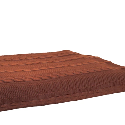 Плед Прованс Touch в'язаний Терракот 130х170 см (15475)