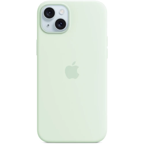 Чехол для iPhone Apple for iPhone 15 Plus Silicone Case with MagSafe Soft Mint (MWNG3)