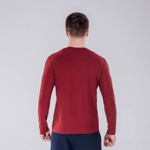 Спортивний лонгслів Peak FW683841-RED M червоний: Склад Спандекс, бавовна