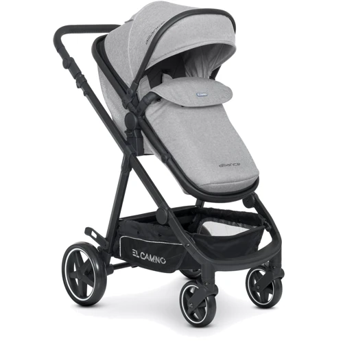 Универсальная коляска-трансформер 2 в 1 El Camino ME 1069 Alliance Denim Medium Gray: Количество блоков 2