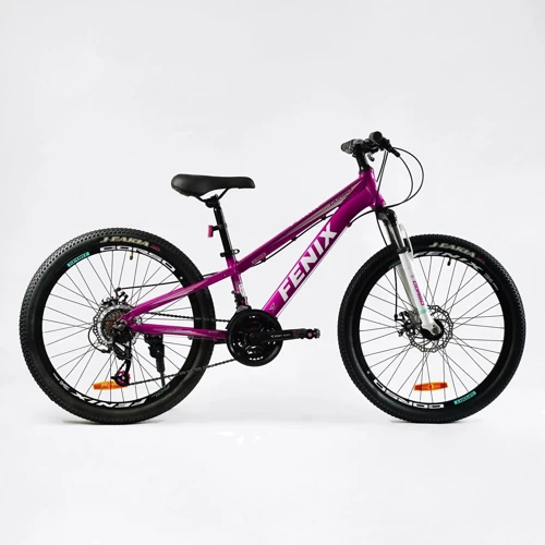 Спортивний велосипед Corso Fenix 24" фіолетовий (FX-24459)