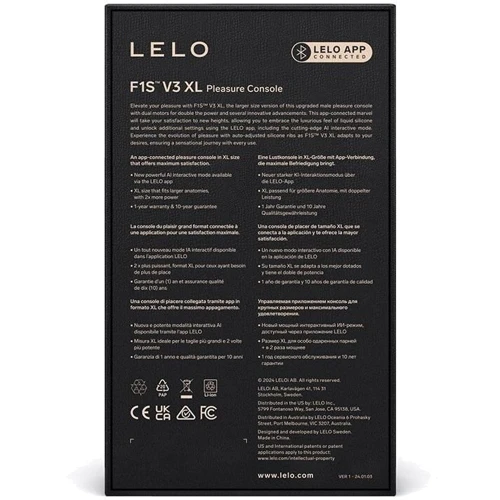 Смарт-мастурбатор LELO F1S V3 XL Red