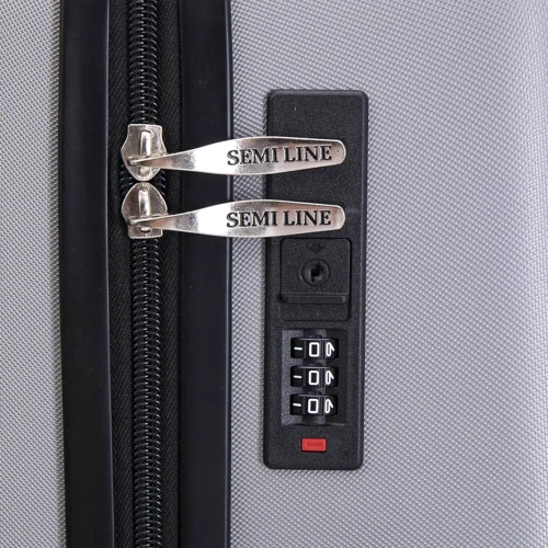 Чемодан Semi Line 28" (L) Grey (T5857-3) (DAS303043): Застежка Молния