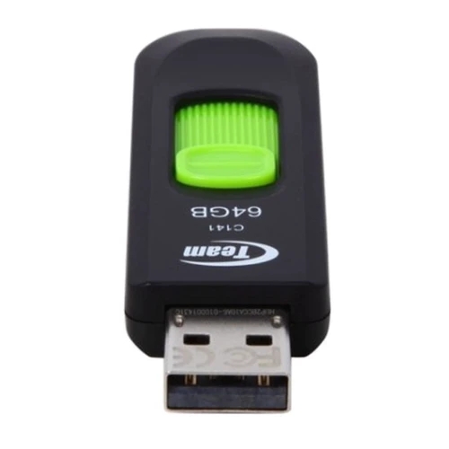USB-флешка Team 64GB C141 USB 2.0 Green (TC14164GG01): Максимальная скорость записи, МБ/с 2.5