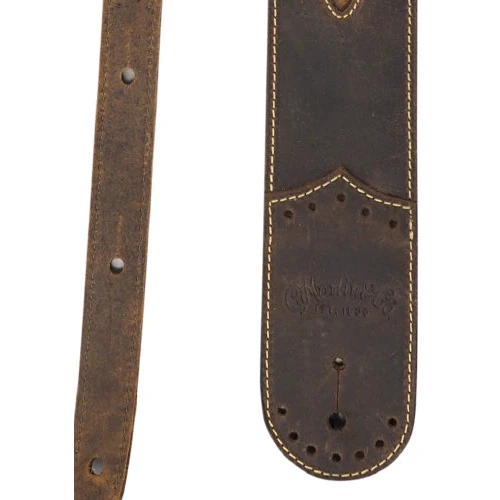 Ремінь гітарний MARTIN 18A0079 Wingtip Guitar Strap (Dark Brown) фото 3