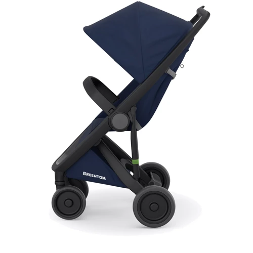 Прогулянкова коляска Greentom Classic Blue-Black (8718858972210): Кількість блоків 1