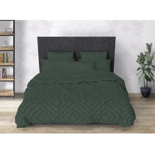 Комплект наволочок SoundSleep Rhomb Green бязь 70х70 см 2 шт. (94131239): Склад бязь (100% хлопок)