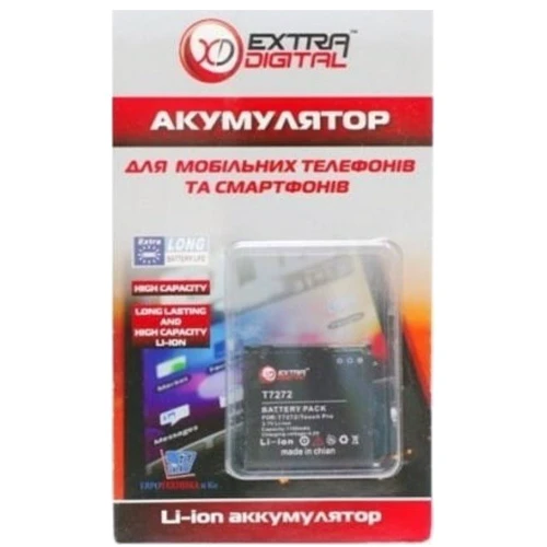 Аккумулятор Аккумулятор ExtraDigital for HTC Raphael (1100 mAh) - DV00DV6097: Совместимость с брендом HTC