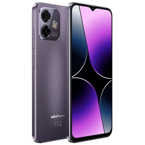 Смартфон Ulefone Note 16 Pro 8/256Gb Midnight Violet: Процессор Unisoc T606 (12 nm) Octa-core (2x1.6 GHz Cortex-A75 & 6x1.6 GHz Cortex-A55)