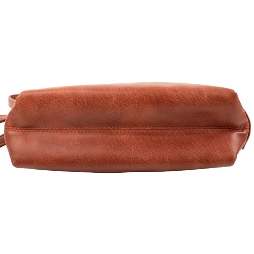 Женская сумка через плечо Amelie Galanti коричневая (A991339-red-br): Стиль Повседневный (Casual)
