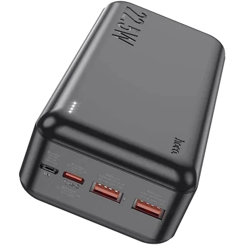 Зовнішній акумулятор Hoco Power Bank 30000mAh J101B Astute 22.5W Black: Кількість USB 3