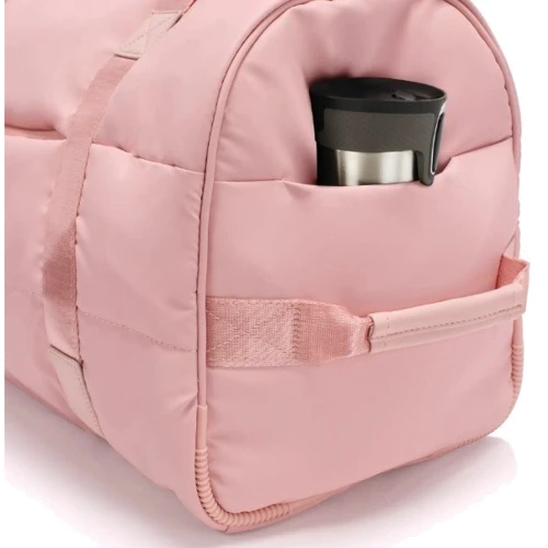 Женская дорожная сумка Heys Puffer Rose розовая (30123-0025-00): Застежка Молния