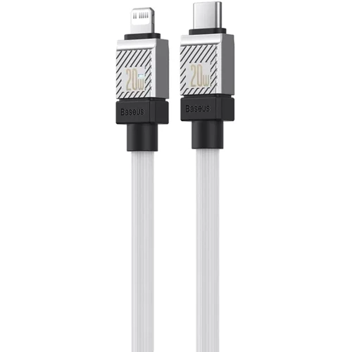Кабель Baseus Cable USB-C to Lightning CoolPlay Series Fast Charging 2m White (CAKW000102) фото 3