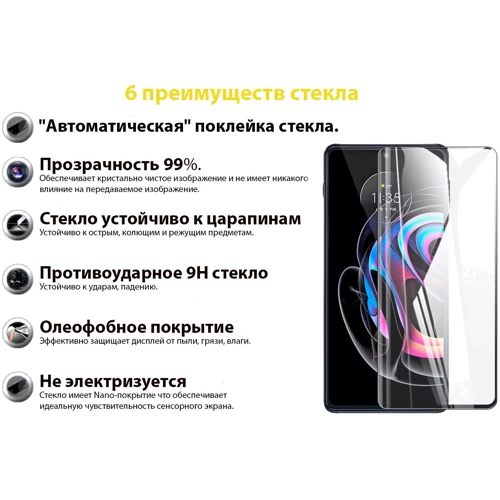 Аксесуар для смартфона BeCover Tempered Glass Black для Motorola Moto Edge 20 Lite (706898)