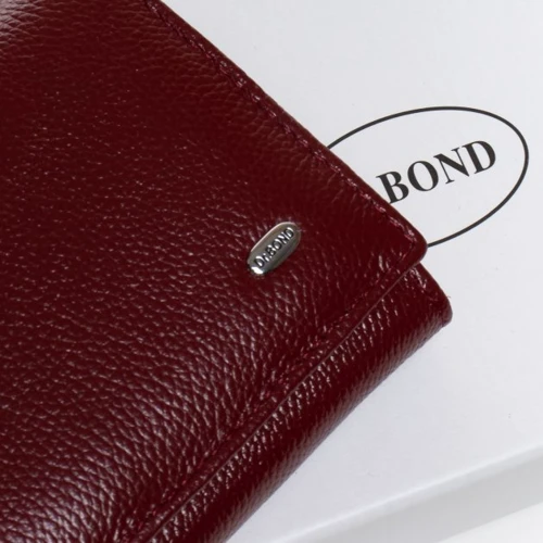 Женский кошелек Dr. Bond бордовый (W501-2 bordo): Пол Женский