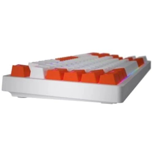 Клавиатура HATOR Rockfall 2 Mecha Signature Edition White/White/Orange (HTK-521-WWO): Количество клавиш 87