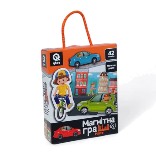 Магнитная игра qbee Город (QB600-001)