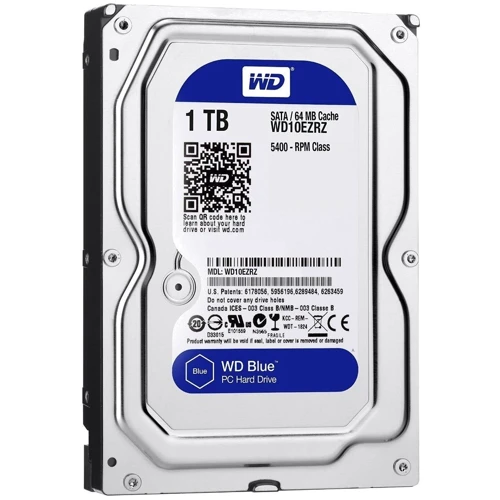 Внутренний жесткий диск WD Blue 1TB (WD10EARZ): Форм-фактор 3.5"