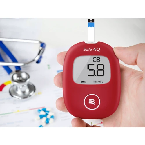 Глюкометр Sinocare Safe AQ Smart + 50 тест-полосок (safe-aq+50) фото 2