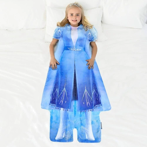 Плед-плаття Blankie Tails серії «Disney: Холодне серце 2» - Пригоди Ельзи (BT0091-B): Розмір, см 144х58