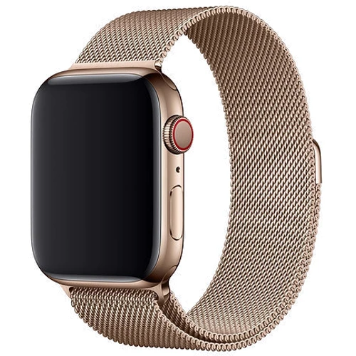 Аксесуар для Watch Apple Milanese Loop Band Gold (MTU72 / MYAP2 / ML763) for Apple Watch 42/44/45/49mm фото 4
