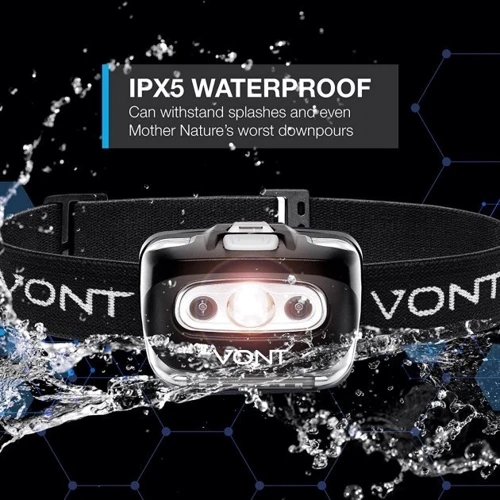 Ліхтар туристичний Vont Rechargeable Spark Headlamp 2-Pack: Тип Налобный