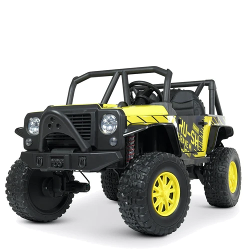 Дитячий електромобіль Джип Bambi Racer, жовтий (M 4878EBLR-6(24V))