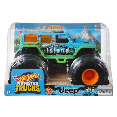 Суперувеличенная машинка-внедорожник 1:24 серии Monster Trucks Hot Wheels (в ассортименте) (FYJ83)