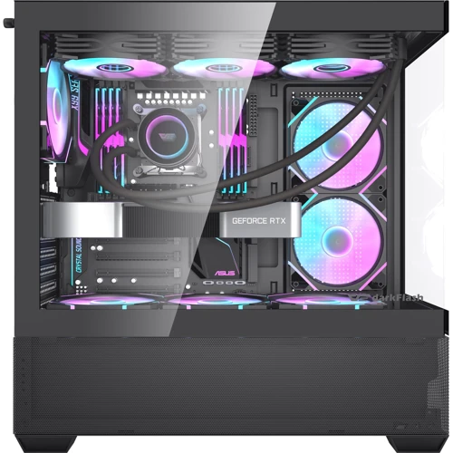 Корпус DarkFlash DS9000 Air Black фото 7