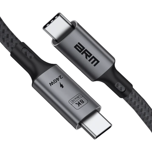 Кабель ArmorStandart Cable USB-C to USB-C USB 4.0 8K 60hz 40Gbps 240W 1m Black (ARM81921): Довжина 1 м