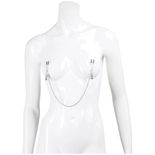 Зажимы для сосков Fifty Shades Darker Проси пощады с цепочкой