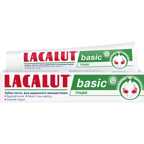 Lacalut Basic Зубная паста Травы 75 ml
