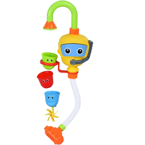 Игрушка для ванной Same Toy Puzzle Diver Подвижный фонтан робот-дайвер (9908Ut): Производитель Same Toy
