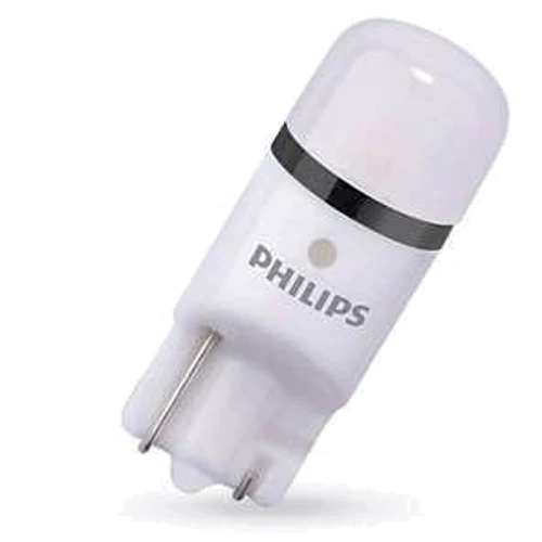 LED лампа Philips X-tremeVision LED W5W 6000K 12V 127996000KX2 (2шт.): Задняя оптика Стоп дополнительный, Стоп, Противотуманная, Номерной знак