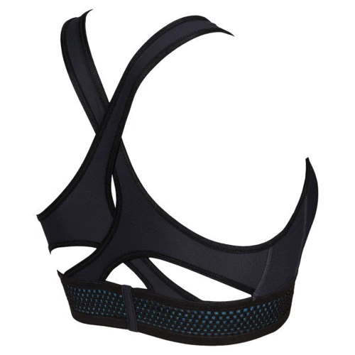 Спортивный топ Аrena W Bra Top Cross Back 003620-500 42 черный: Страна производитель Китай