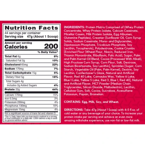 Протеин BSN Syntha-6 Cold Stone 2000 g / 44 servings / Birthday cake remix: Вид Многокомпонентные