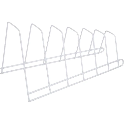 Тримач для кришок 34x15x18 см біле пластикове покриття Metaltex Sector (360206): Тип тримач для кришок
