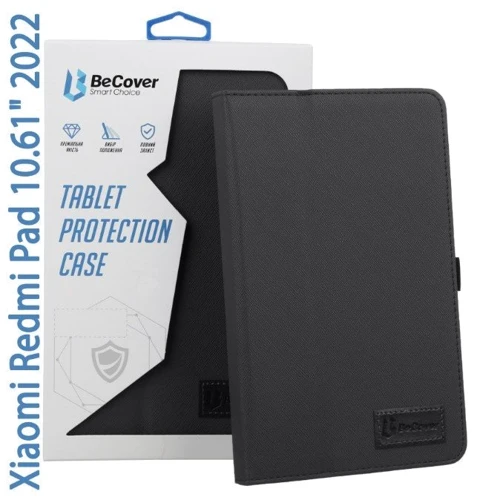 Аксессуар для планшетных ПК BeCover Slimbook Black for Xiaomi Redmi Pad 10.61" 2022 (708341)