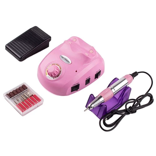 Фрезер Nail Drill ZS-603 PINK PROFESSIONAL (45W/35000 об.): Колір розовый