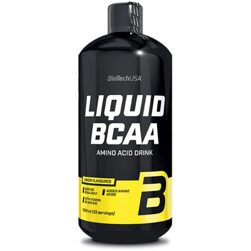 Аминокислота для спорта BioTechUSA Liquid BCAA 1000 ml / 33 servings / Lemon