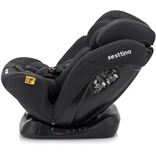 Автокрісло Sesttino Secure Pro Black 0-36 кг (Hnrt_4945): Матеріали обшивки текстиль