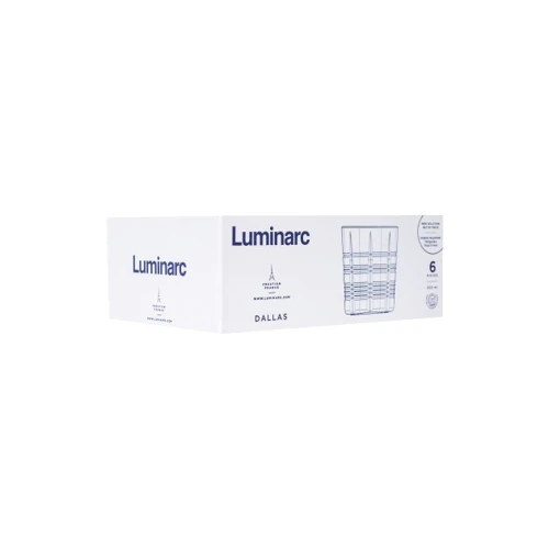 Набор низких стаканов Luminarc Даллас Розовый 6X300 мл (P9165/ 1): Тип Набор стаканов