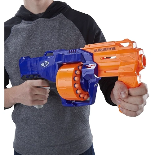 Бластер Nerf Бластер Сёрджфайр (E0011): Материал пластик
