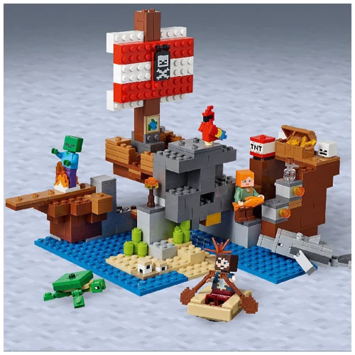 LEGO Minecraft Приключения на пиратском корабле (21152) фото 6