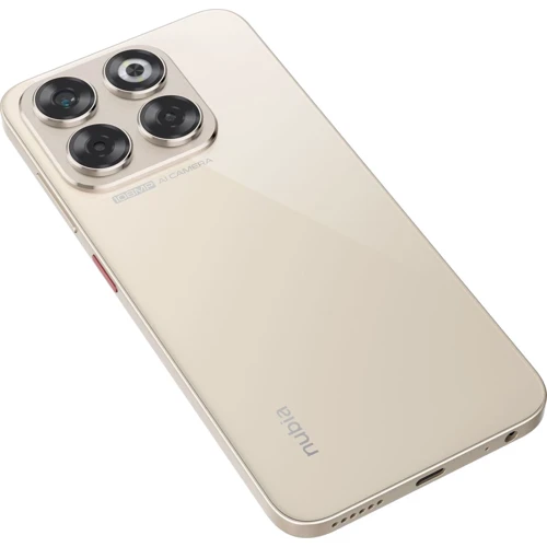 Смартфон ZTE Nubia V70 8/256GB Gold (UA UCRF): Операционная система Android 14