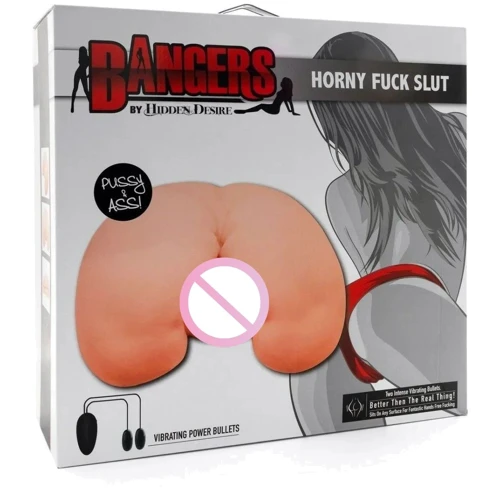 Мастурбатор вагина и анус с вибрацией Act Hidden Desire Bangers Horny Slut Realistic Pussy Ass Vibrating