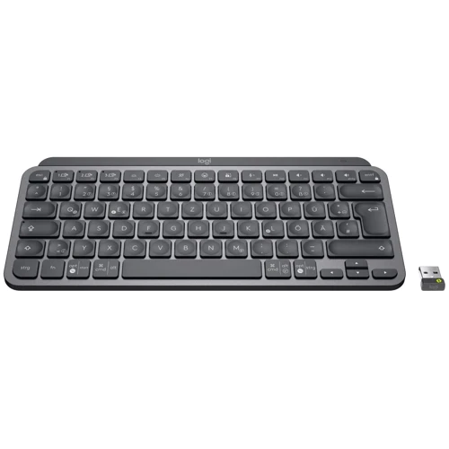 Клавіатура Logitech MX Keys Mini Illuminated Graphite (920-010498): Підключення беспроводное