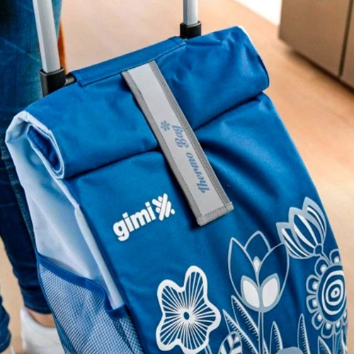 Сумка-візок Gimi Rolling Thermo 50 Blue: Матеріал поліестер