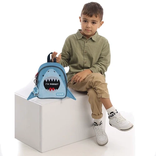 Рюкзак детский Kite K25-538XXS Kids 538 Hungry Shark: Возрастная группа от 2 до 7 лет